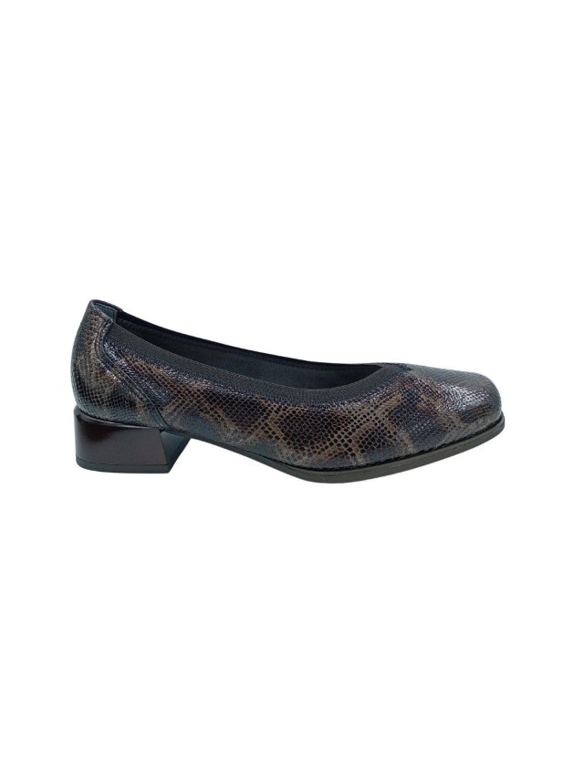 zapatos de salon pitillos 10811 MARRON