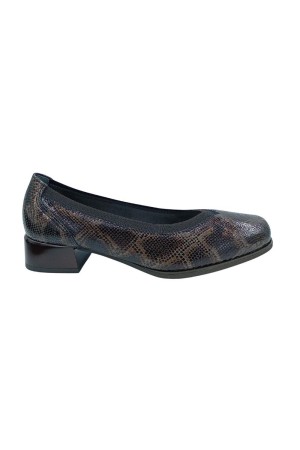 zapatos de salon pitillos 10811 MARRON
