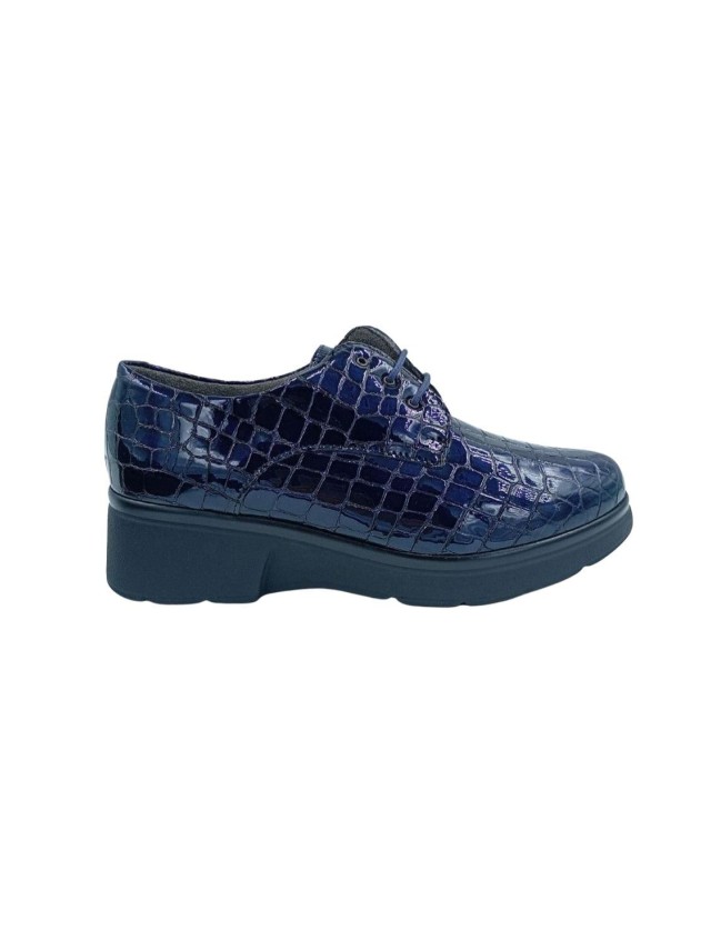 zapatos blucher pitillos marino 10751