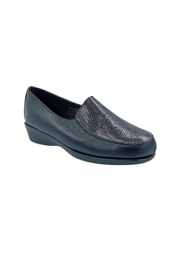 MOCASIN ELASTICOS 48HORAS NEGRO NE