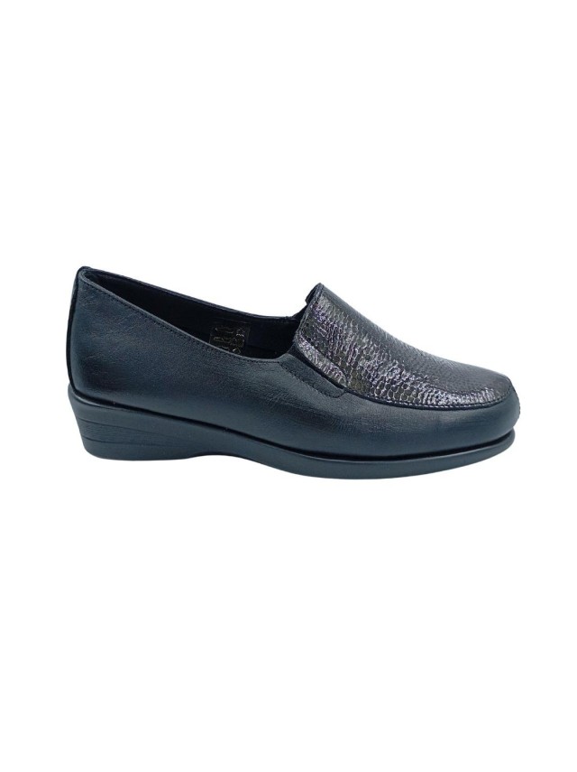 MOCASIN ELASTICOS 48HORAS NEGRO NE