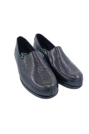 MOCASIN ELASTICOS 48HORAS NEGRO NE