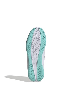 deportivos futbol adidas sala III blanco-turquesa jr5400