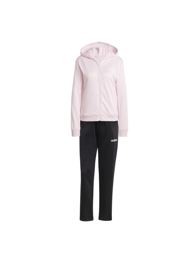 chandal adidas linear negro-rosa jd2702