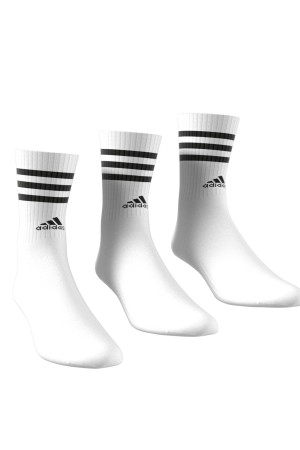 unisex calcetines adidas 3p blanco ht3458