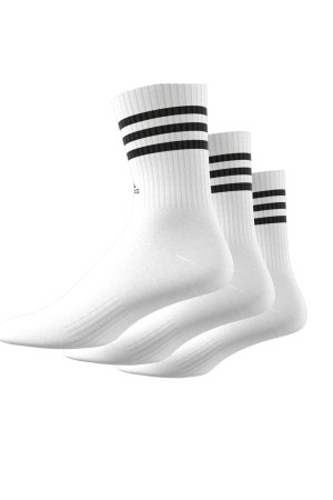 unisex calcetines adidas 3p blanco ht3458