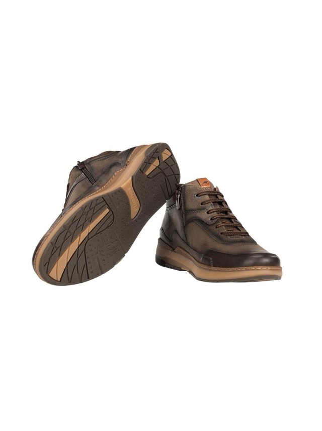 botas casual fluchos jeff taupe f2280