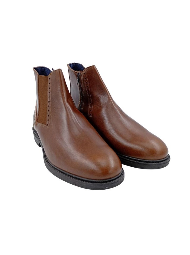 botas casual pitillos cuero 40242