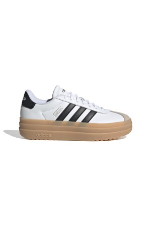 deportivos casual adidas court bold blanco-negro ih3083