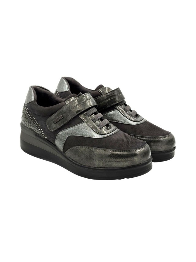 deportivos casual mysoft plomo 25m573