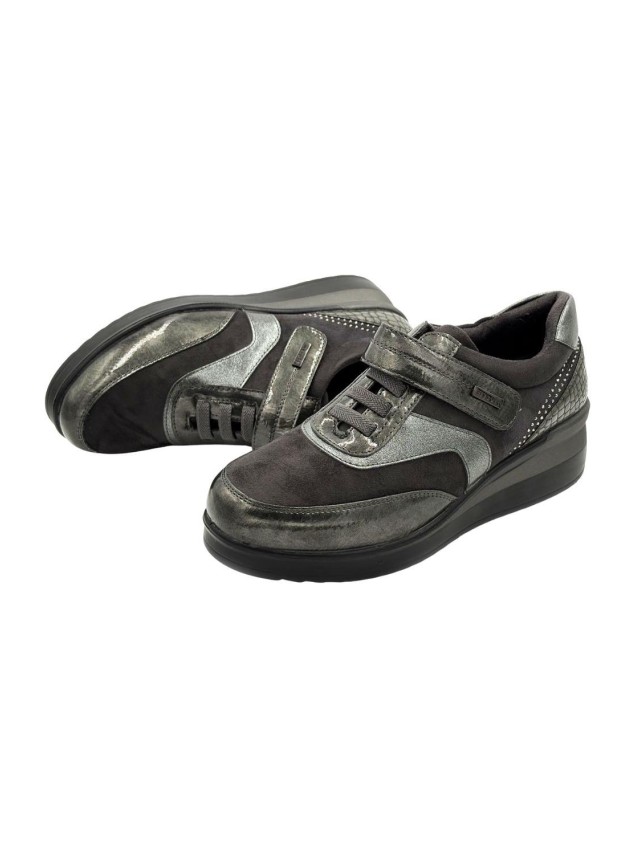 deportivos casual mysoft plomo 25m573