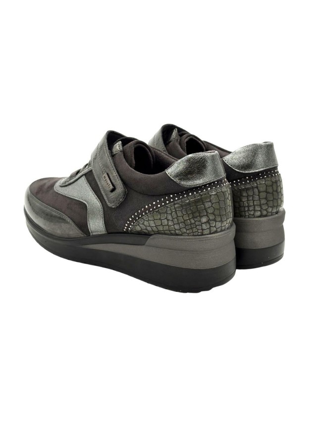 deportivos casual mysoft plomo 25m573