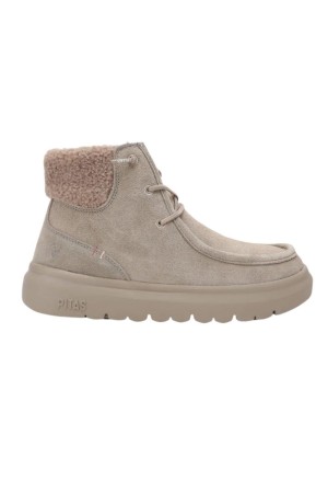 botines confort y sport pitas beige berna