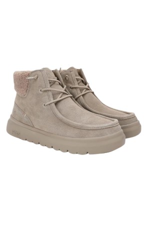 botines confort y sport pitas beige berna