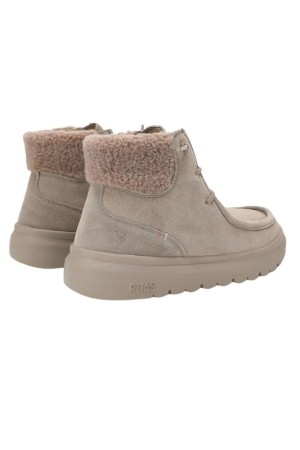 botines confort y sport pitas beige berna