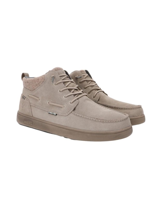 botas casual pitas kent BEIGE