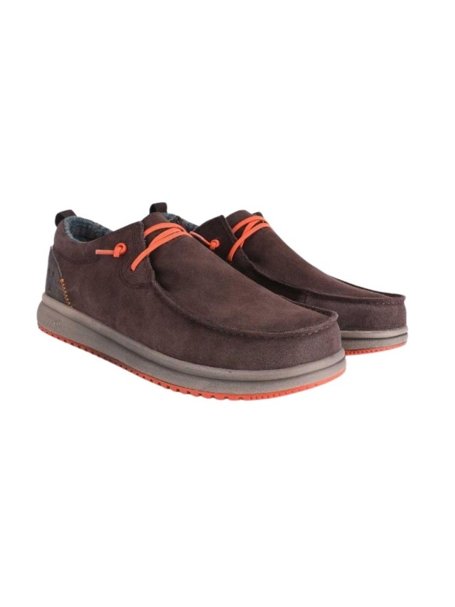 zapatos sport pitas padar MARRON