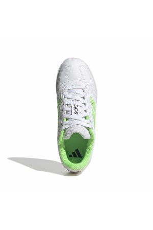 deportivos futbol sala adidas blanco-verde jr5402