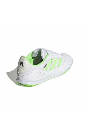 deportivos futbol sala adidas blanco-verde jr5402