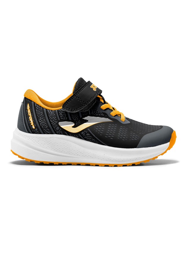 deportivos running joma negro-naranja...