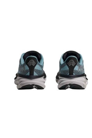 deportivos running hoka clifton 9 celeste-negro 1141490bnd
