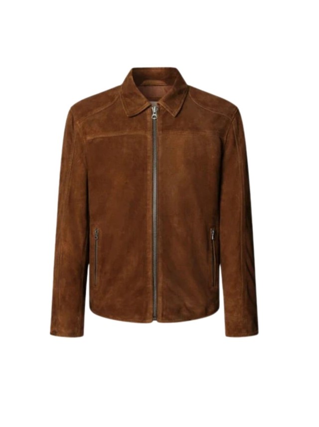 chaquetas pepe jeans marron pm4027183