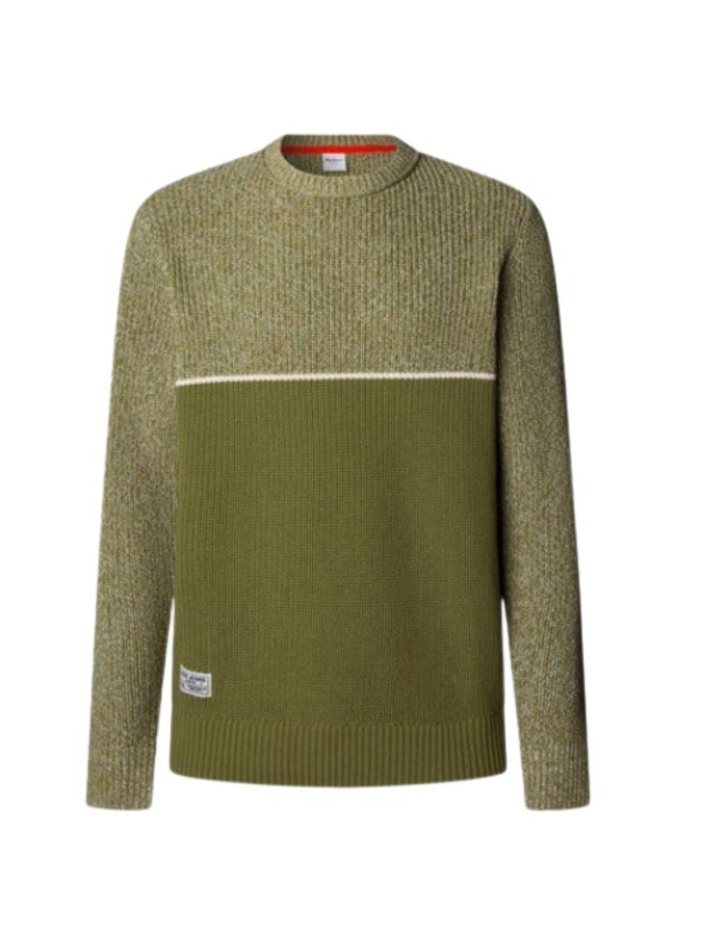jersey pepe jeans gola verde pm7000019