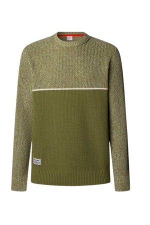 jersey pepe jeans gola verde pm7000019