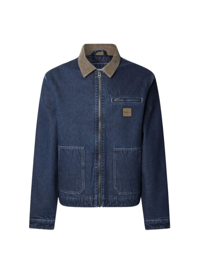 chaquetas pepe jeans azul pm4027166