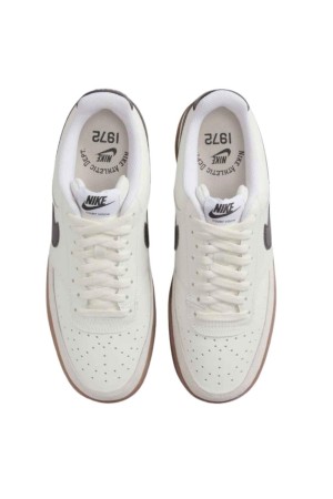 unisex deportivos nike court blanco-negro fq8075-133