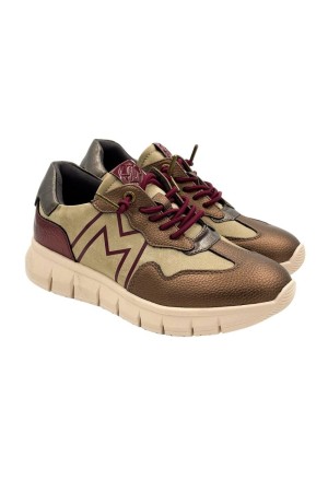 deportivos casual mysoft bronce 25m640