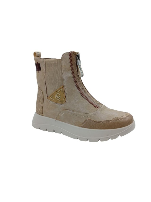 botines confort y sport mysoft beige...