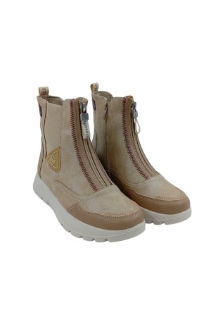 botines confort y sport mysoft beige 25m626