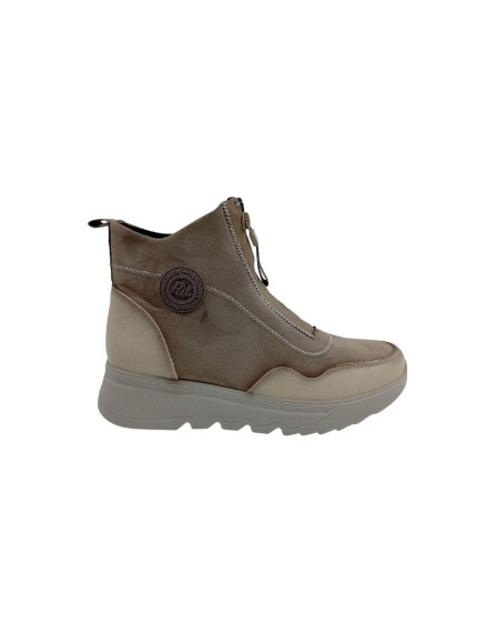 botines confort y sport essento m327 BEIGE 2