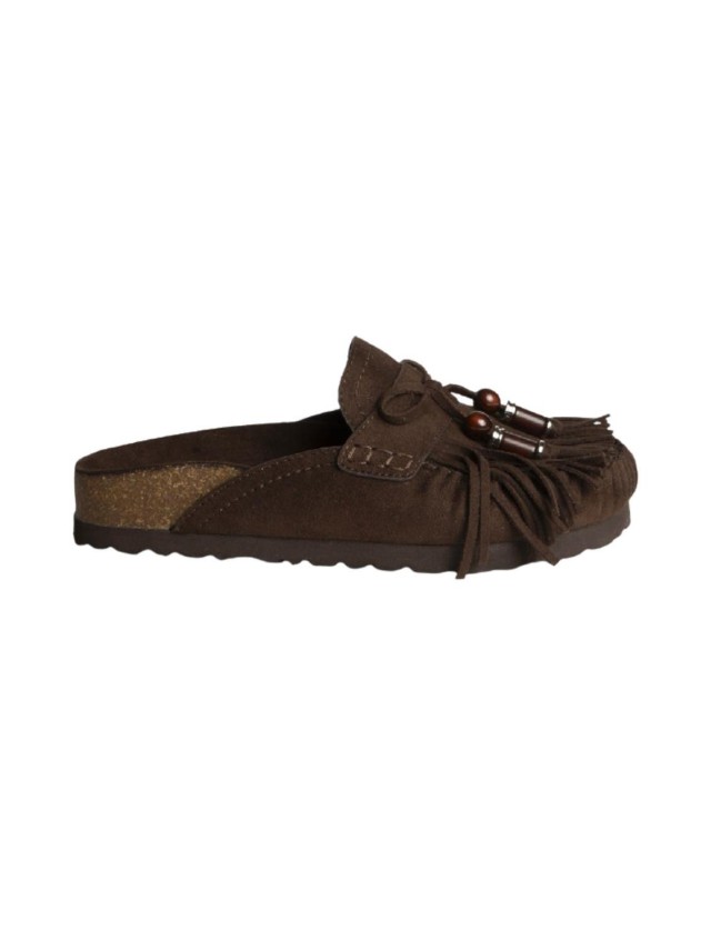zuecos corina cafe m5641
