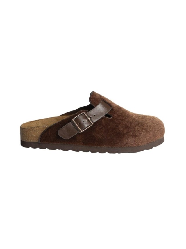 zuecos corina marron m5640