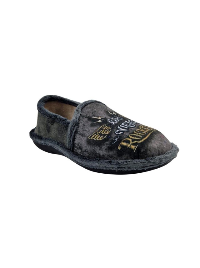 zapatillas cerradas bruma negro 250.08