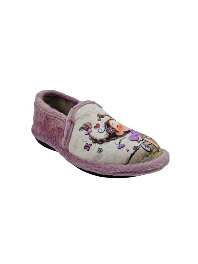zapatillas cerradas bruma rosa 250.08-30