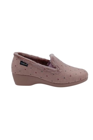 zapatillas casa cerradas cosdam rosa 2558