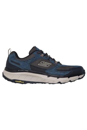 deportivos casual skechers negro-azul 237755