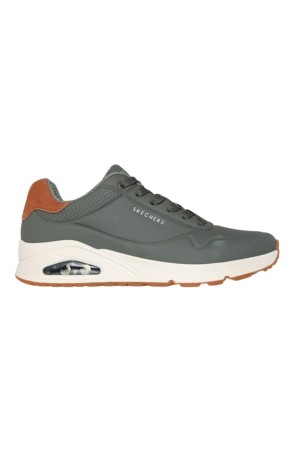 deportivos fitnnes  skechers uno oliva 183004