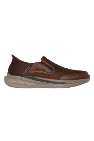 zapatos sport skechers slip-ins marron 205237