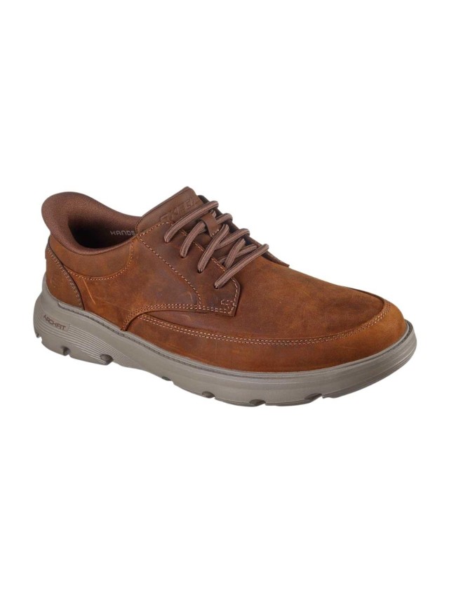 zapatos sport skechers garza cuero...