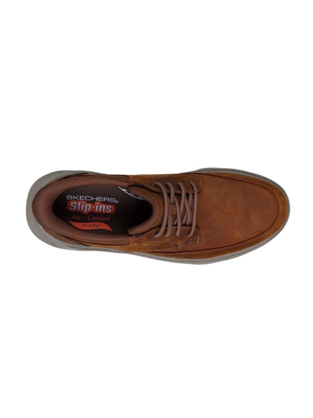 zapatos sport skechers garza cuero...