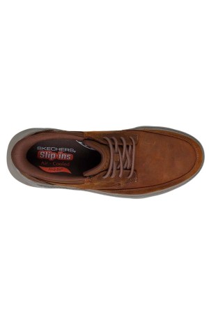 zapatos sport skechers garza cuero 205517