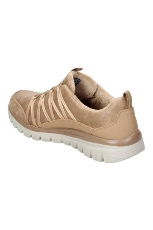 deportivos fitnnes skechers graceful camel 100889