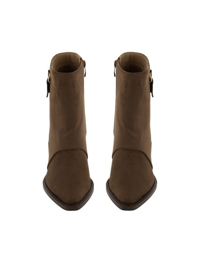 botas camperas walk easy ante verde 2648