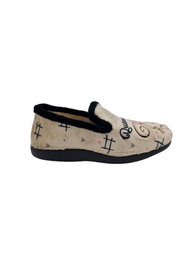 zapatillas casa cerradas javer beige...