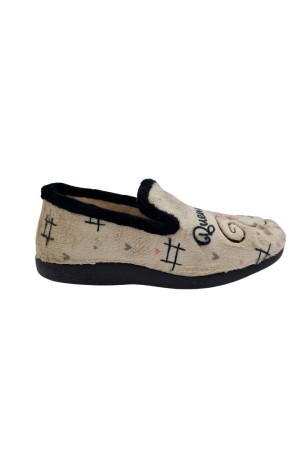 zapatillas casa cerradas javer beige 26-305