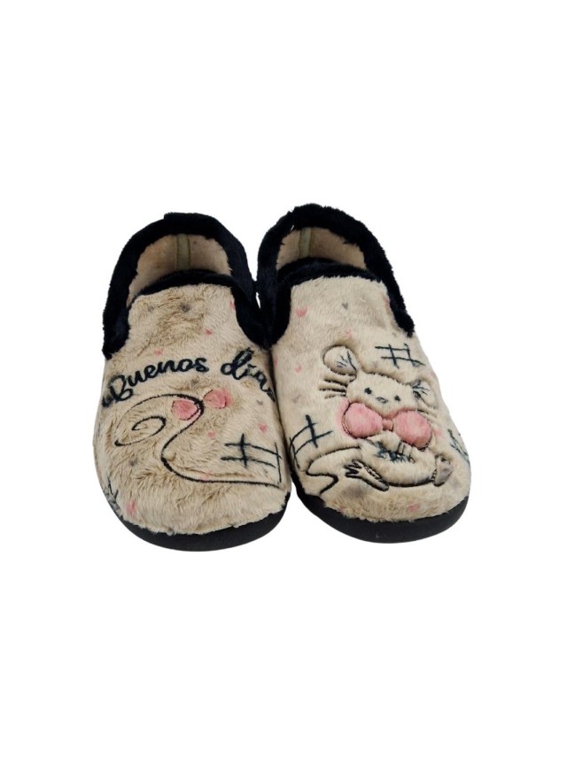 zapatillas casa cerradas javer beige...